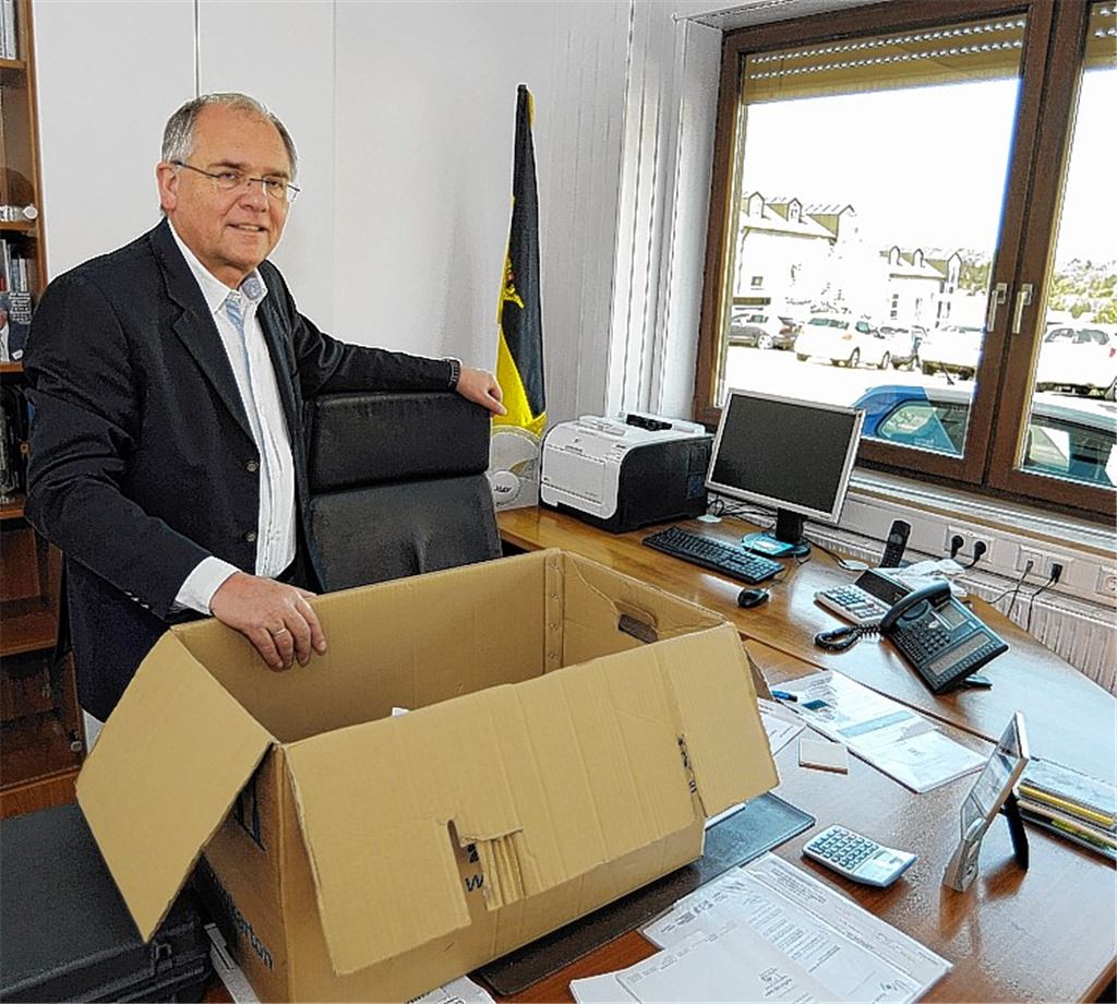 Der Ölbronn-Dürrner Bürgermeister Norbert Holme hat sein neues Büro an der Pforzheimer Straße 5 in Dürrn bereits bezogen.