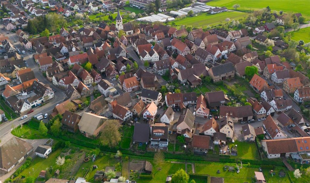 Der Ortskern von Lienzingen. Foto: privat/Alexander Kirbis
