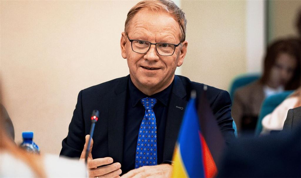 Der Osteuropaexperte Rainer Lindner Mitte vorigen Jahres bei einem Besuch in der Ukraine