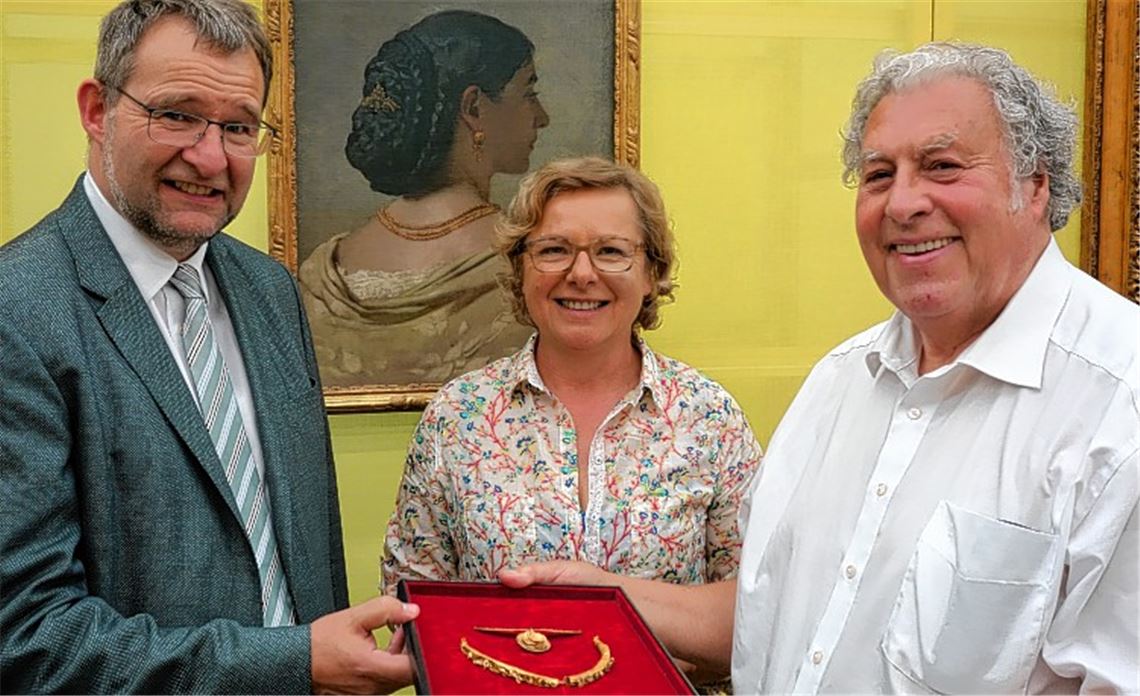 Stadt reich beschenkt