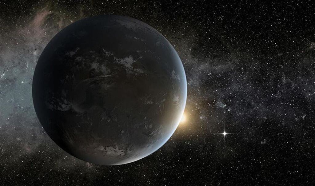 Der Planet kreist in 48,5 Lichtjahren Entfernung von deErde um den Stern LHS 3844. Er ist felsiger Planet und rund ein rund ein Drittel größer als die Erde.
