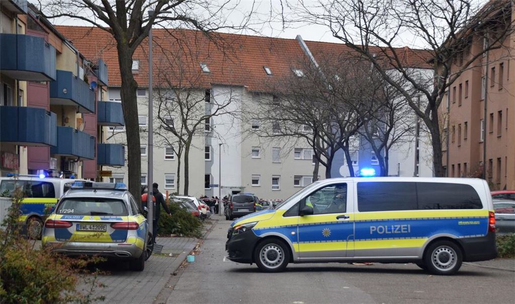 Der Polizeieinsatz in Mannheim Ende 2023