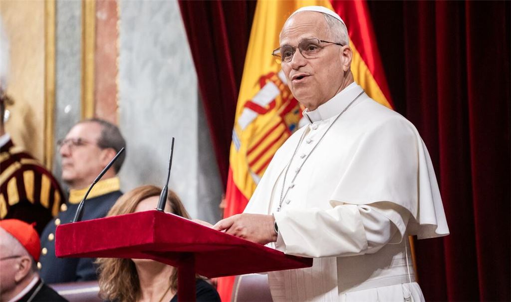 Der Pontifex spricht im spanischen Parlament Klartext.