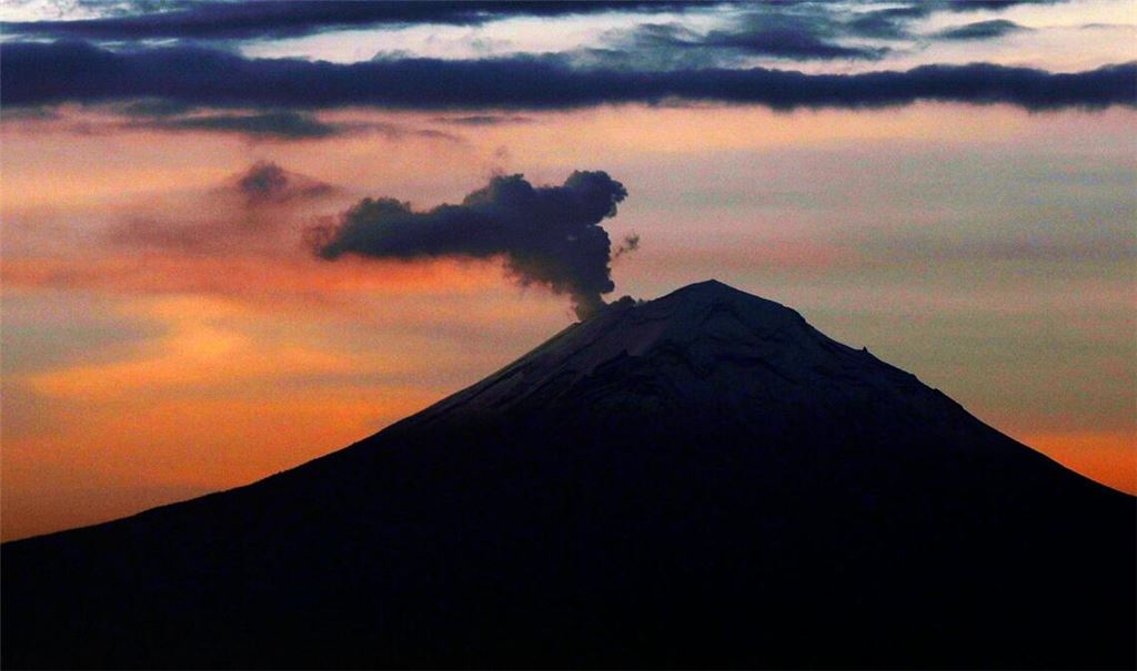 Der Popocatépetl - hier ein Foto aus dem Jahr 2019 - zählt zu den aktivsten Vulkanen Mexikos.