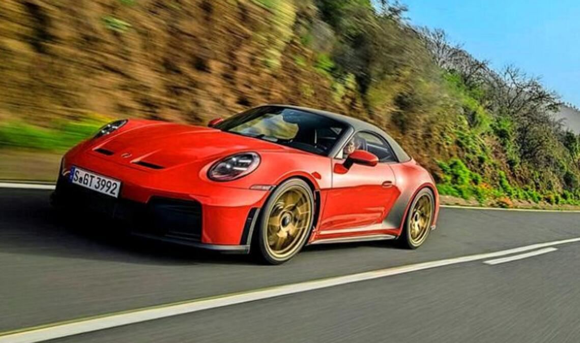 Der Porsche 911 ist  etwas bulliger geworden.