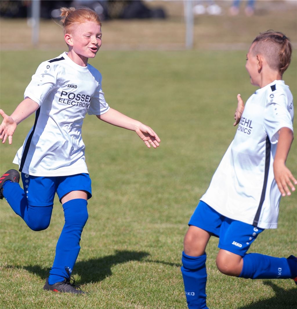 Der Possehl Electronics Cup konnte 2021 zwar nur in abgespeckter Form durchgeführt werden, dafür gab es für die Enzberger Kicker Grund zu jubeln. Foto: Fotomoment