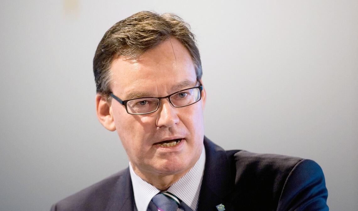 Der Präsident des Bundesverbands deutscher Wohnungs- und Immobilienunternehmen (GdW): Axel Gedaschko.
