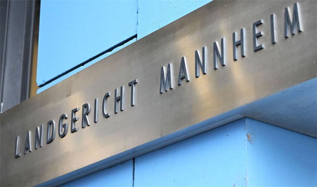 Der Prozess findet am Landgericht Mannheim statt. (Symbolfoto)