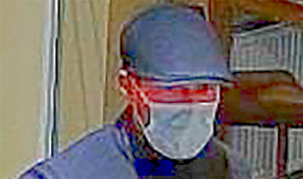 Der Räuber von Bruchsal. Foto: pol