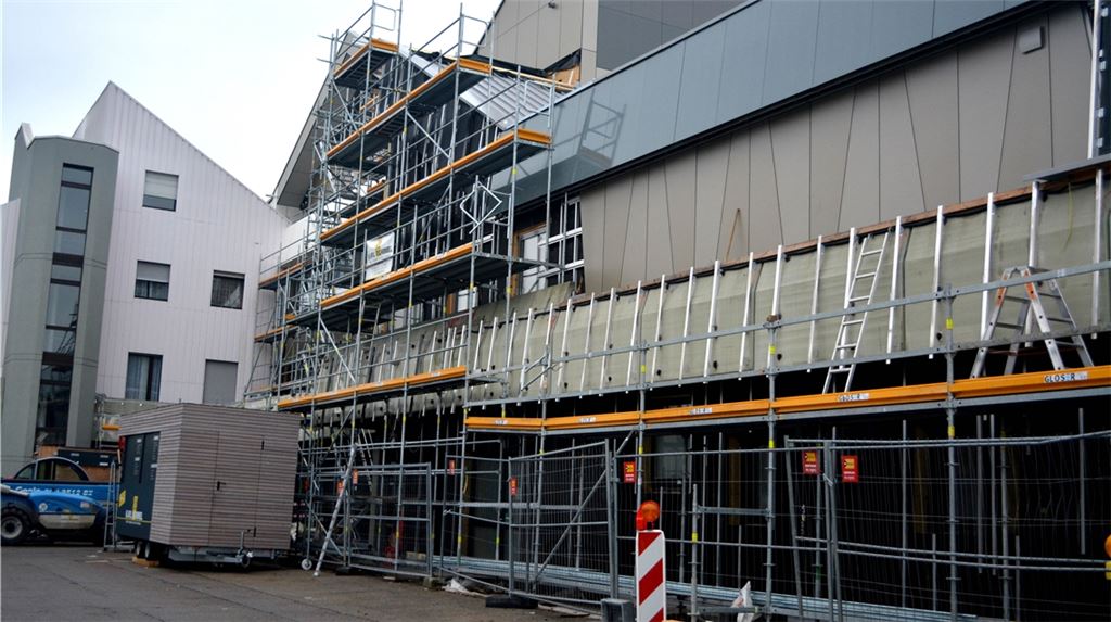 Der Rathausumbau in Illingen ist eine der wichtigsten Investitionen 2021. Foto: Stahlfeld