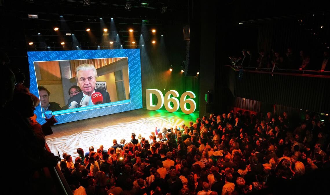 Der Rechtspopulist Geert Wilders hat keine Aussicht auf eine Regierungsbeteiligung.