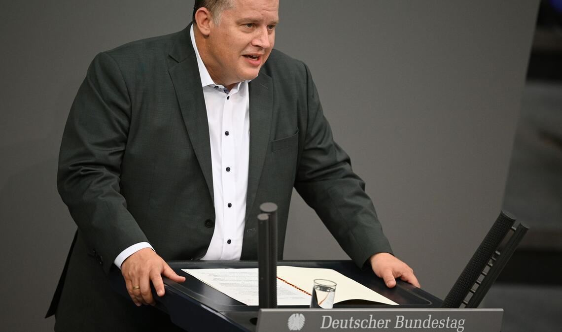 Der SPD-Abgeordnete Carsten Träger war umweltpolitischer Sprecher seiner Fraktion und Parlamentarischer Staatssekretär im Bundesumweltministerium. (Archivbild)