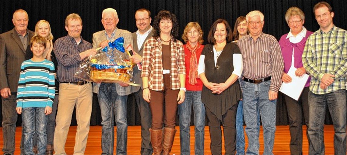 Der SV Diefenbach ist stolz auf seine Jubilare, die bei der Jahresfeier geehrt werden. 