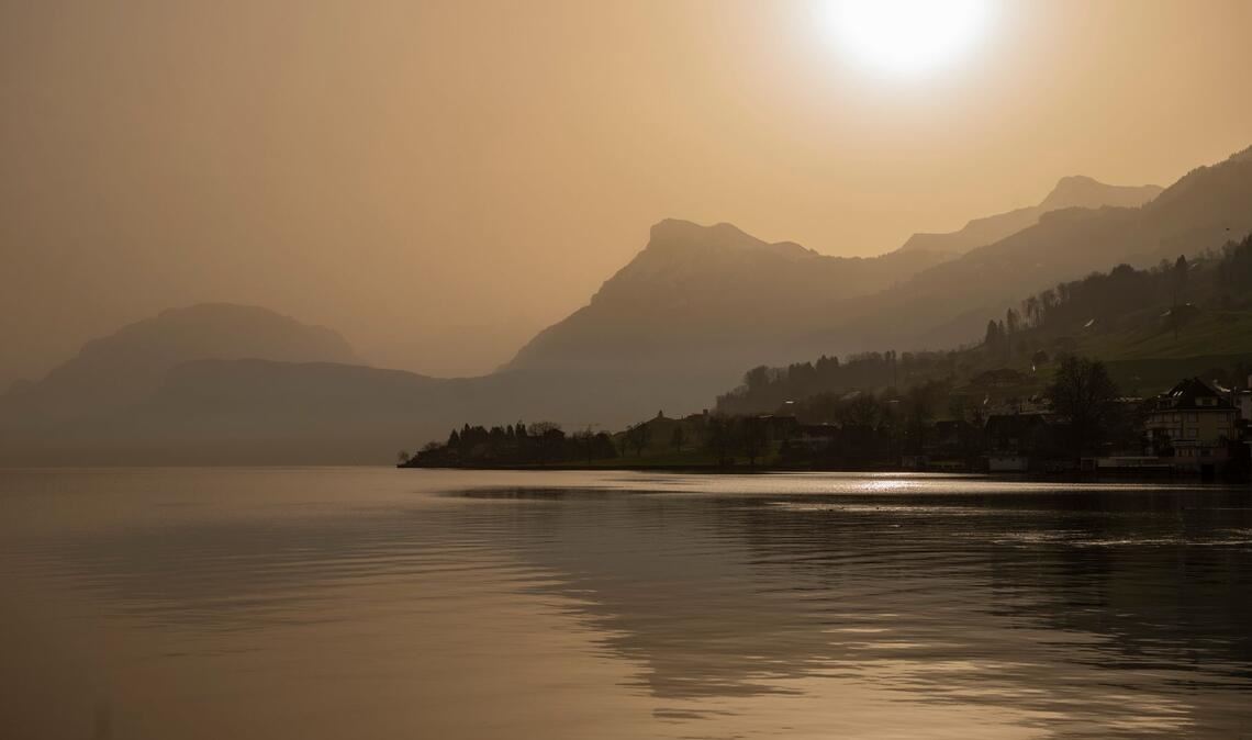Der Saharastaub, den wir in Europa beobachteten, komme aus der nördlichen Sahara, erklärt Andreas Walter, Meteorologe beim Deutschen Wetterdienst.