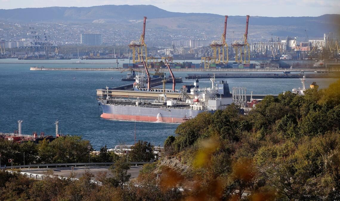 Der Schwarzmeerhafen Noworossijsk hat für Russland als Flottenbasis und Export-Drehscheibe im Schwarzen Meer strategische Bedeutung. (Archivbild)