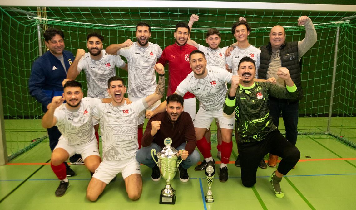 Der Sieger des 42. Hallenstadtpokal heißt Türkischer SV Mühlacker.