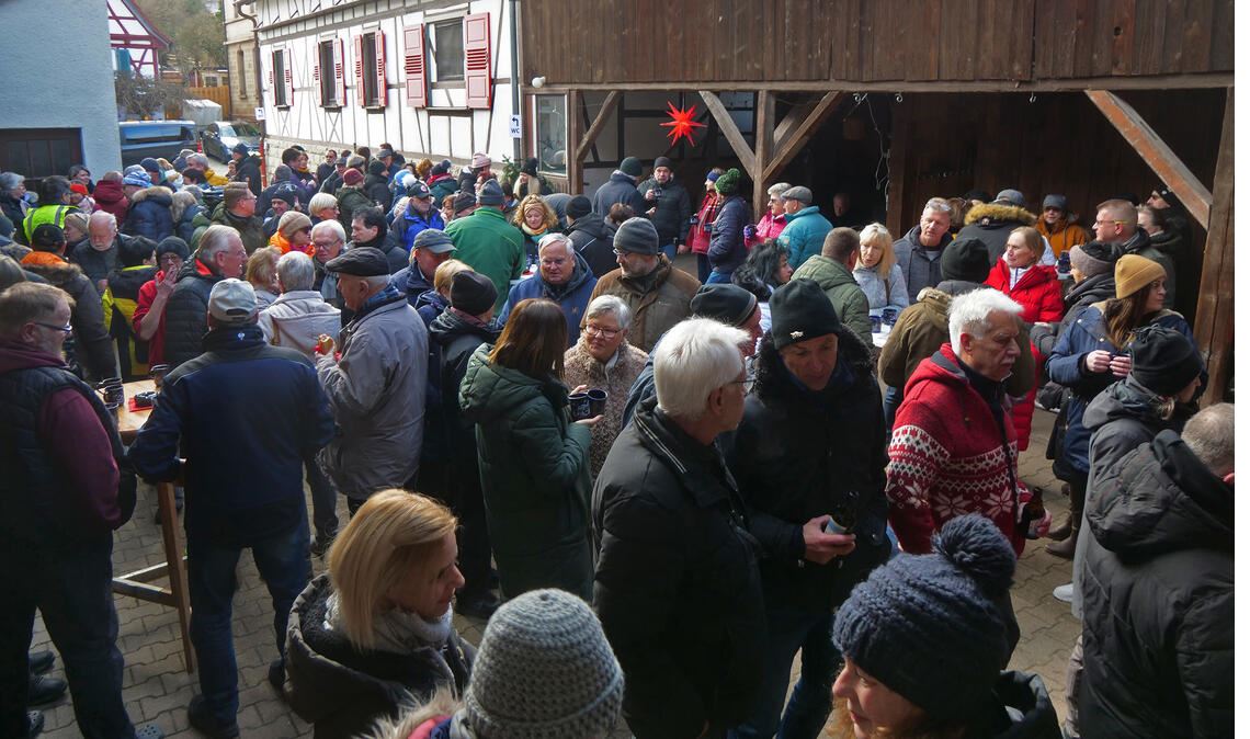 Der Silvestertreff in Schützingen stößt auf großes Interesse. Foto: Friedrich