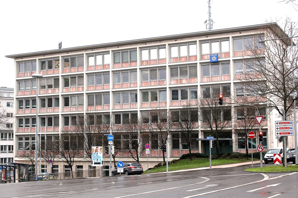 Der Sitz des Polizeipräsidiums Pforzheim an der Bahnhofstraße – dort, wo einst auch die Polizeidirektion untergebracht war, die im Zuge der Polizeistrukturreform 2012 aufgelöst wurde.