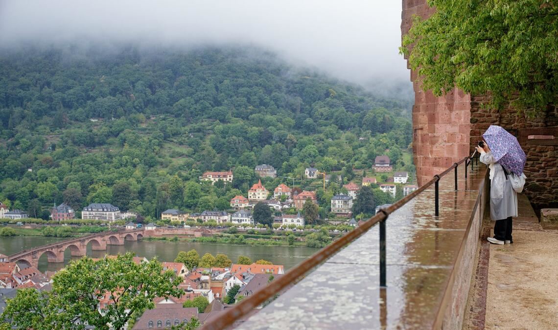 Der Sommer in Baden-Württemberg war wärmer aber auch nasser.