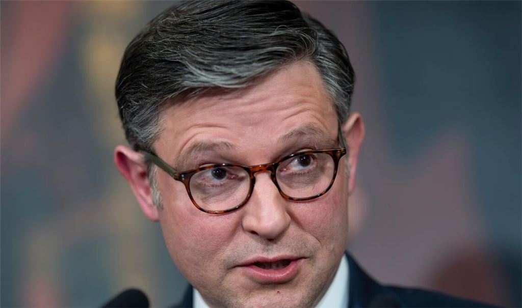 Der Sprecher des US-Repräsentantenhauses, Mike Johnson, ist nicht vom Haushaltsentwurf überzeugt. (Archivfoto)