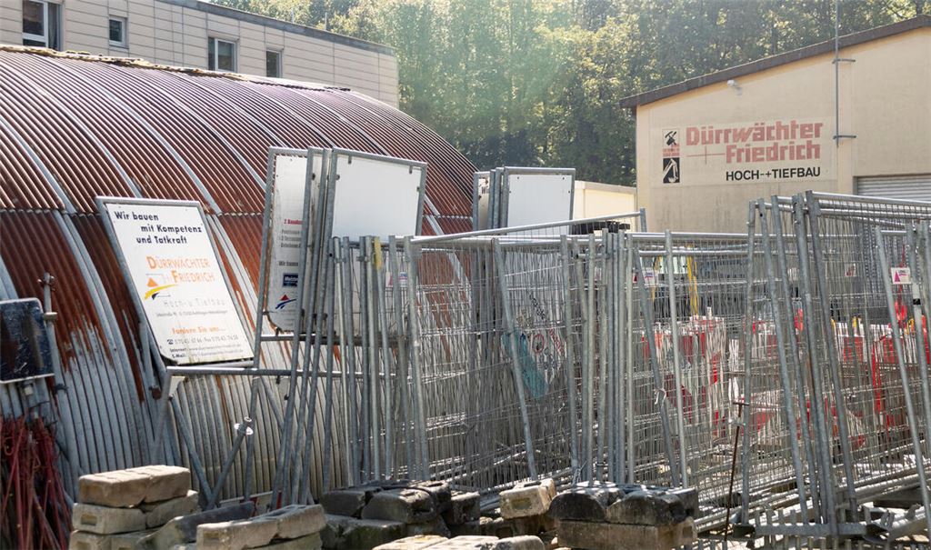 Der Standort der Baufirma Dürrwächter & Friedrich in Hohenklingen. Foto: Fotomoment
