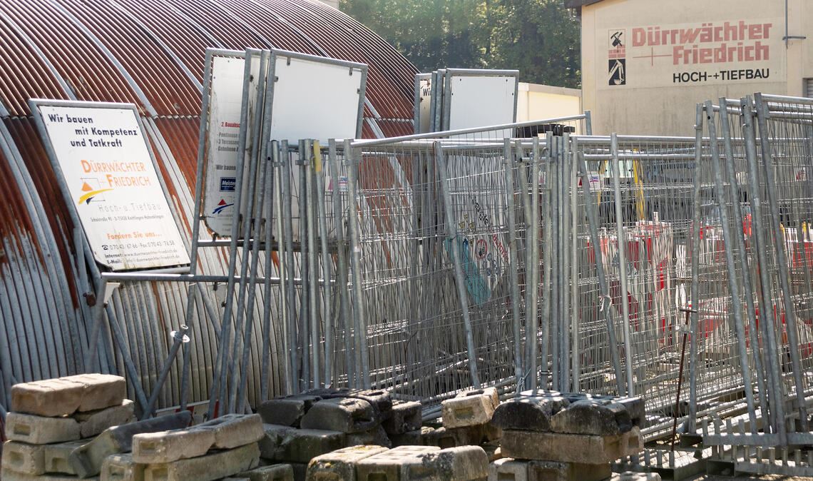 Der Standort der Baufirma Dürrwächter & Friedrich in Hohenklingen. Foto: Archiv