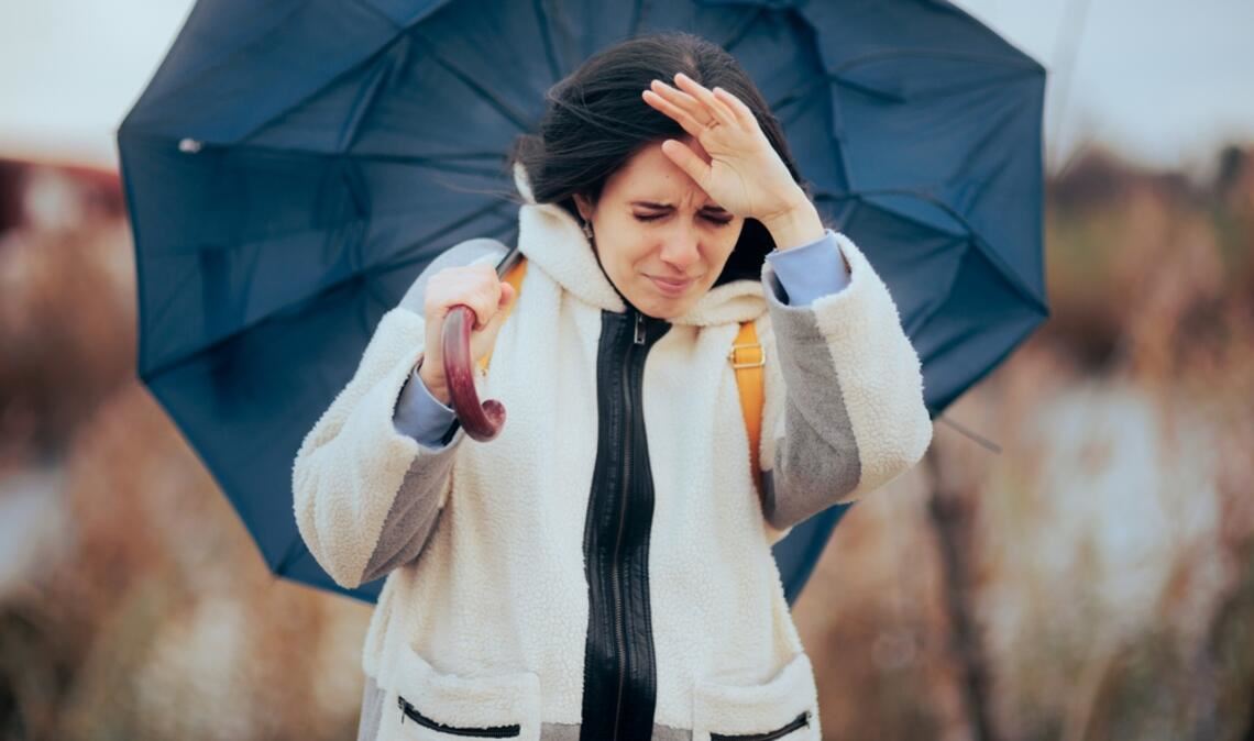 Der Sturm dauert noch an.