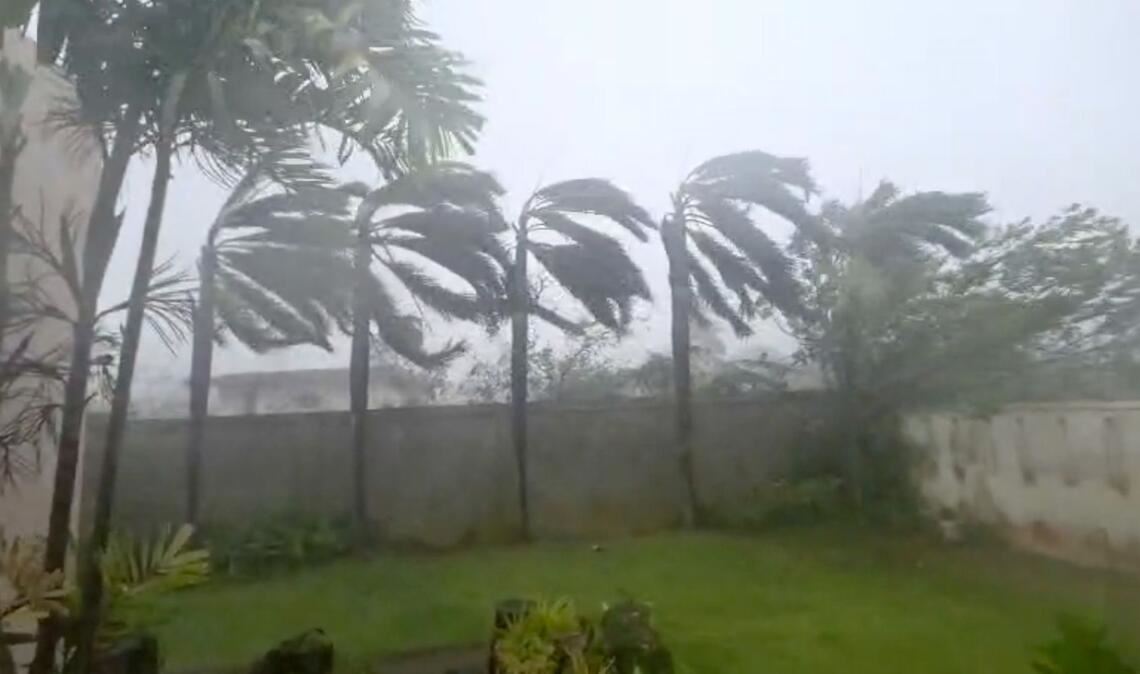 Der Supertaifun bewegte sich nur langsam vorwärts - das machte ihn besonders gefährlich.