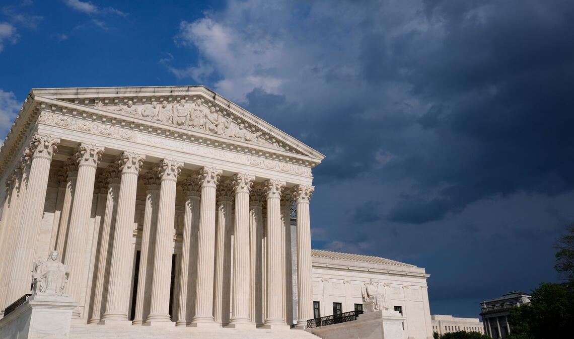 Der Supreme Court, der Oberste Gerichtshof der USA in Washington.