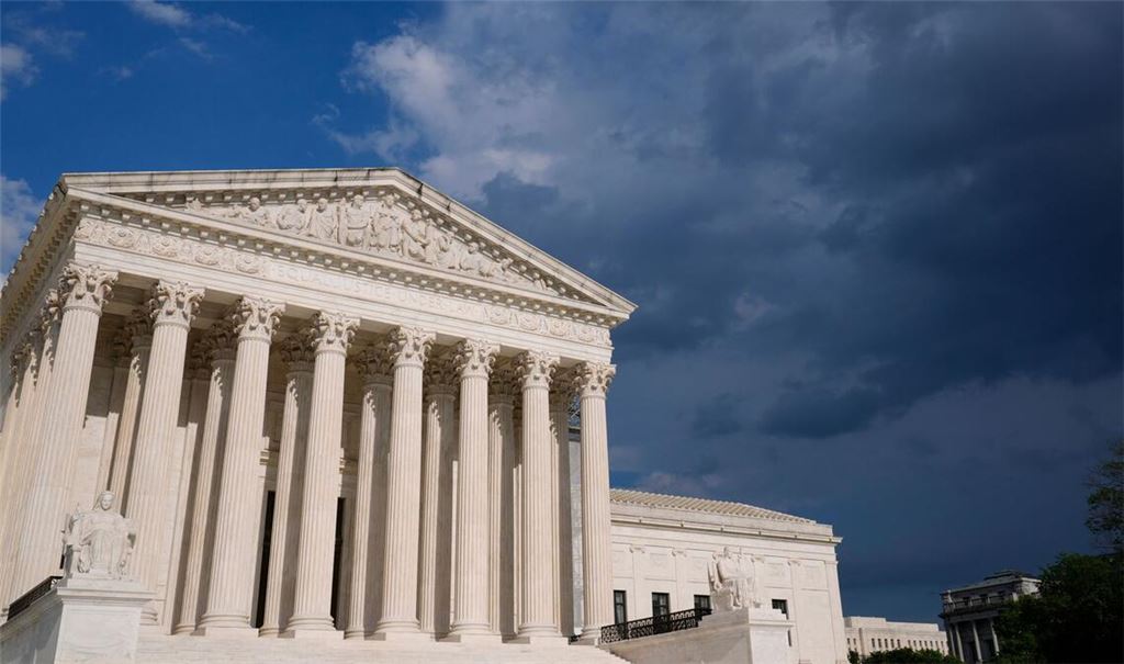 Der Supreme Court, der Oberste Gerichtshof der USA in Washington.