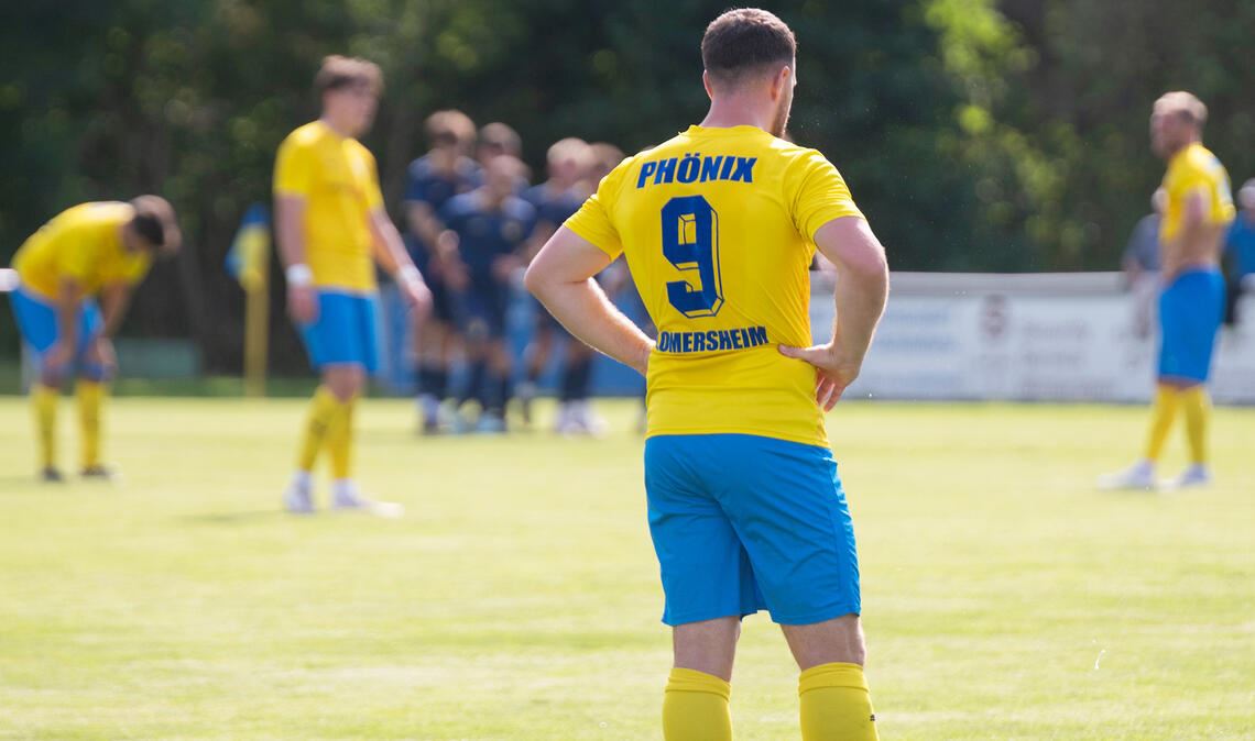 Bittere Klatsche für Phönix Lomersheim Der TSV Phönix Lomersheim erwischt gegen Heimsheim einen gebrauchten Tag. Foto: Fotomoment