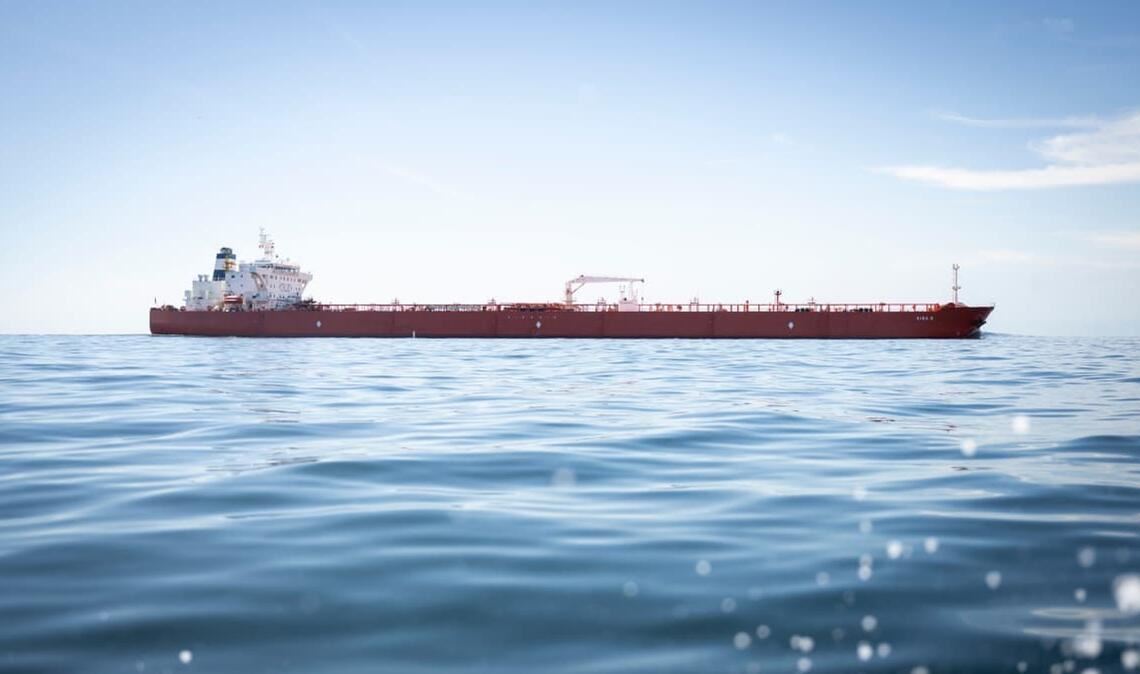 Der Tanker Kira K soll zur russischen Schattenflotte zählen und kreuzte auch vor der deutschen Küste.