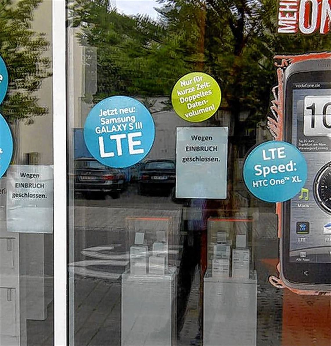 Der Tatort an der Bahnhofstraße.