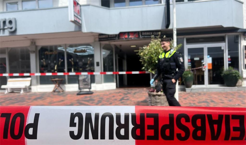 Der Tatort auf Sylt wurde von der Polizei abgesperrt.