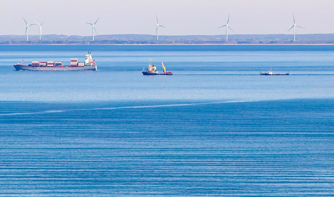 Der Transport um die Nordspitze Dänemarks herum durch das Skagerrak wird mehrere Tage dauern.