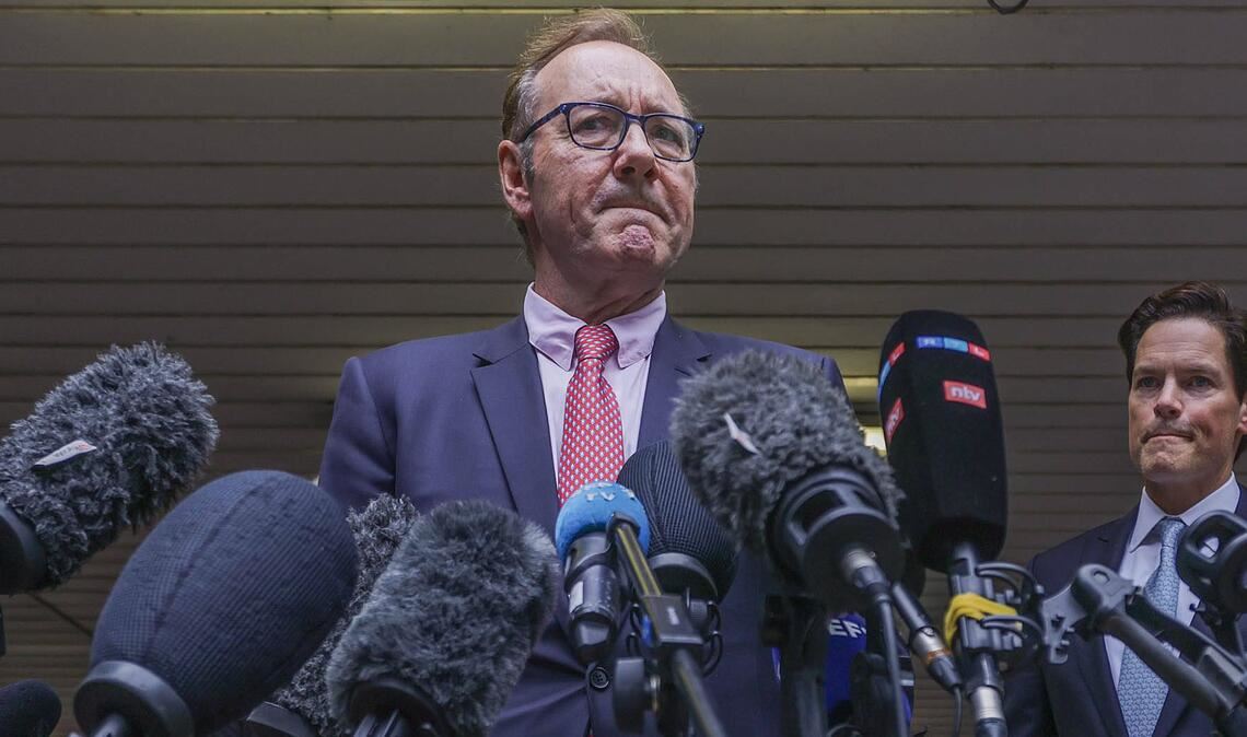 Der US-Schauspieler Kevin Spacey muss sich wegen mutmaßlicher Sexualdelikte vor Gericht verantworten (Archivfoto).