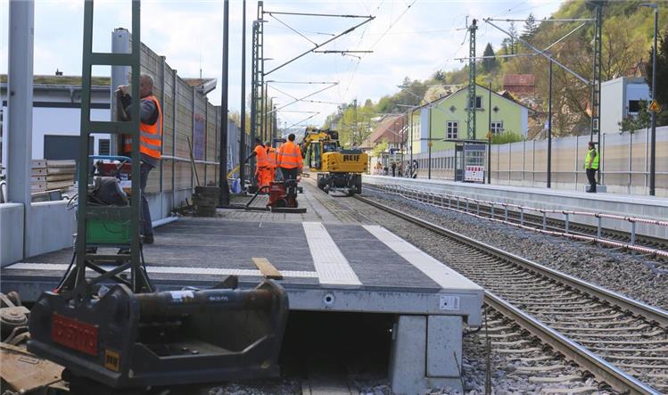 Station reconstruction: Trains are bypassing Enzberg and Mühlacker