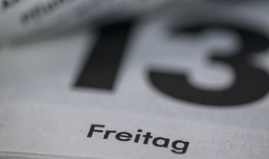 Der „Unglückstag“ wirkt sich auf die Verkehrsunfallzahlen im Land aus.