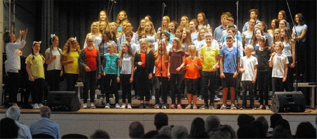 Sänger begeistern nicht nur ihre Lehrerin