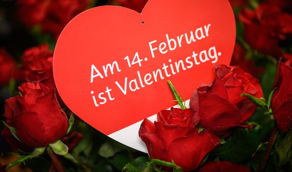 Der Valentinstag ist auch in Norwegen besonders. (Symbolbild)