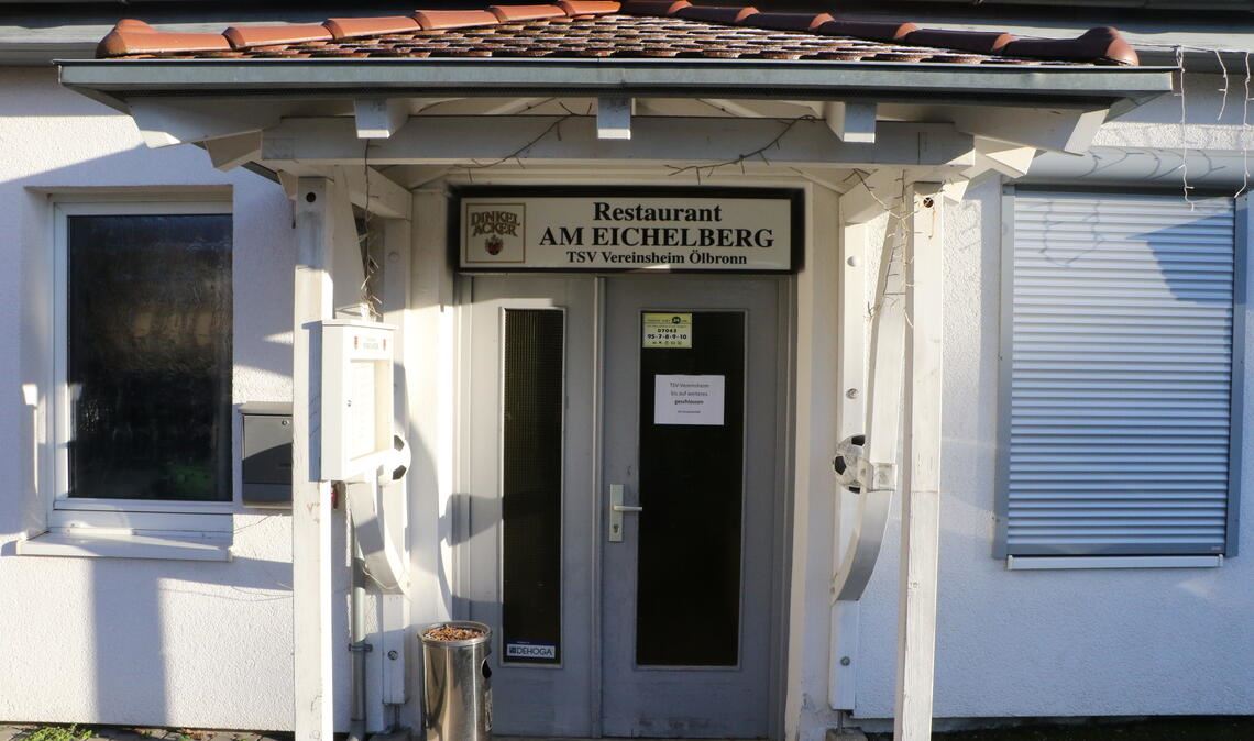 Der Verein sucht nach einer Lösung für die geschlossene Gaststätte. Foto: Steigleder