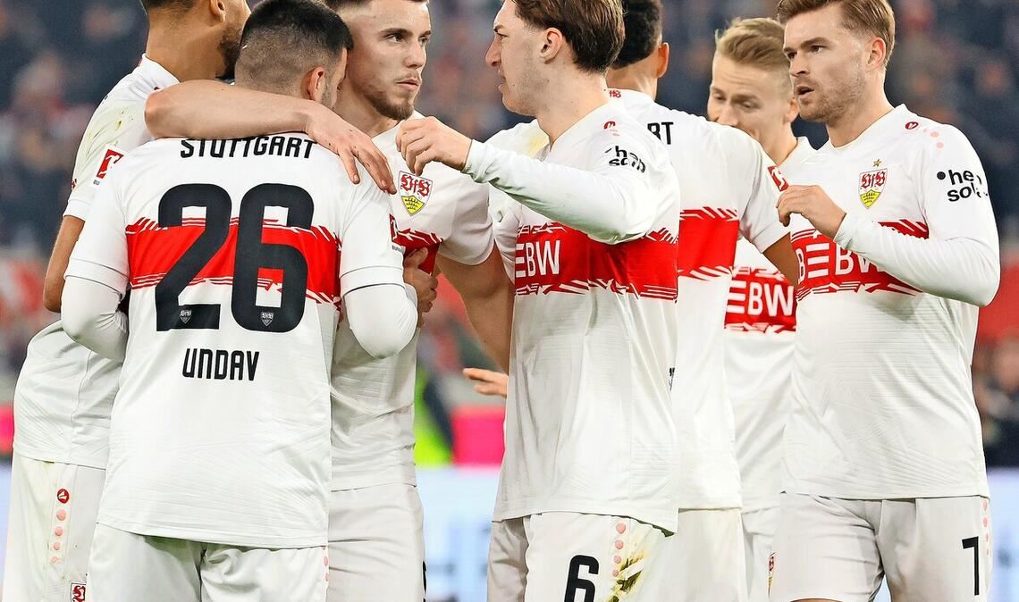 Der VfB Stuttgart hatte zum Jahresstart 2026 gleich zweimal Grund zum Jubeln.
