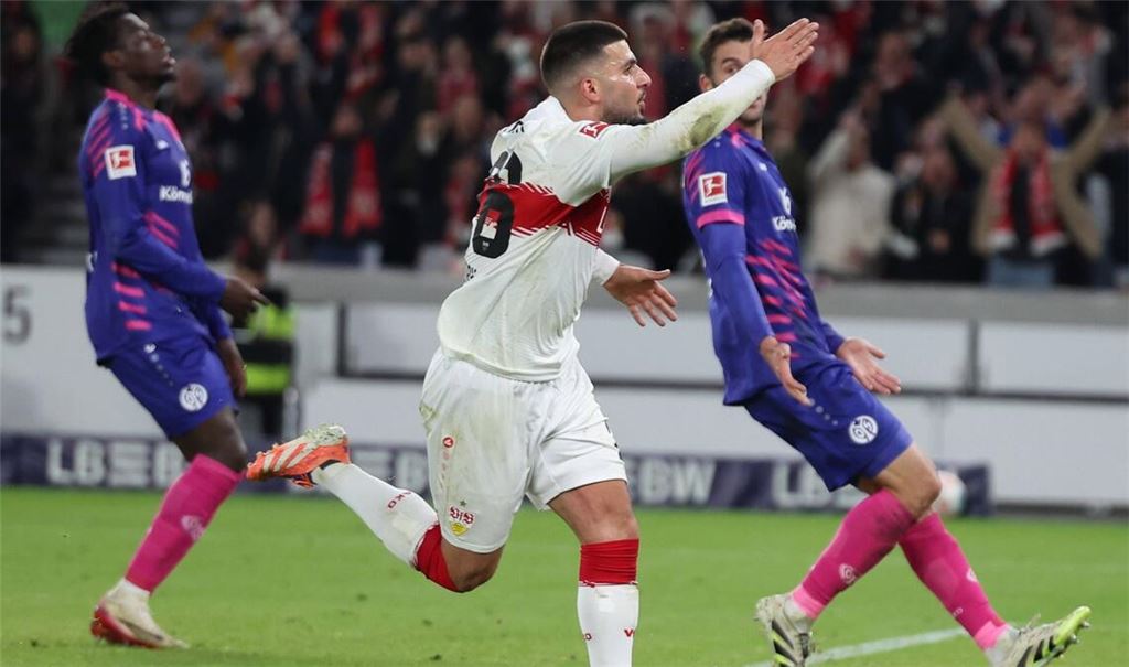 Der VfB Stuttgart trifft an diesem Mittwoch im Pokal auf Mainz.