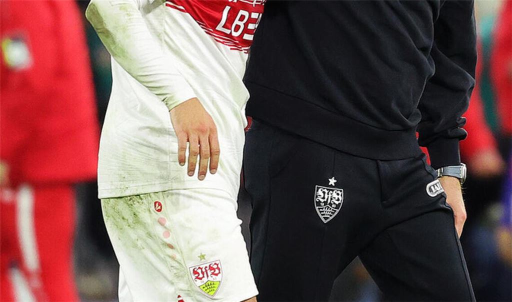 Der VfB-Trainer Sebastian Hoeneß weiß mit Deniz Undav umzugehen.