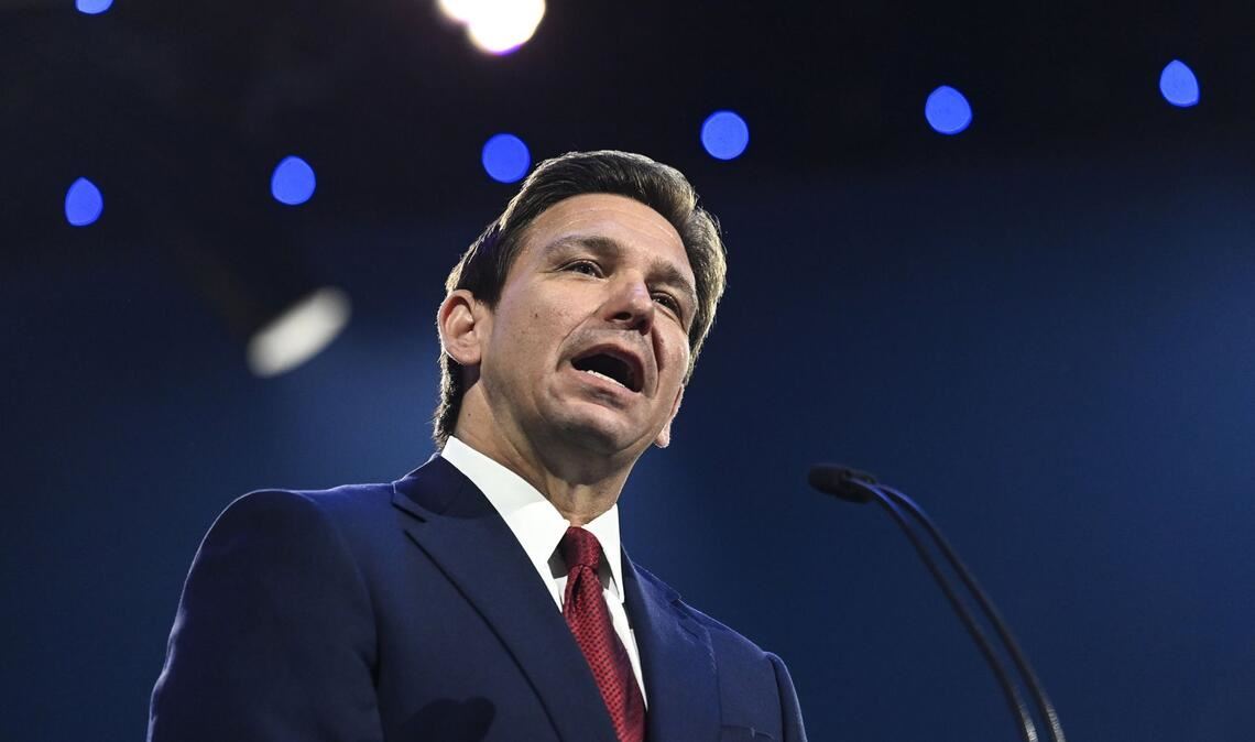 Der Wahlkampfstart von  Ron DeSantis hat  für reichlich Spott gesorgt. (Archivbild)