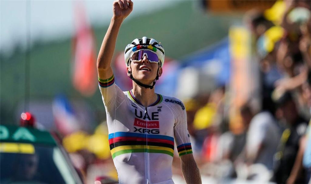 Der Weltmeister war auch bei der EM nicht zu schlagen: Tadej Pogacar. (Archivbild)