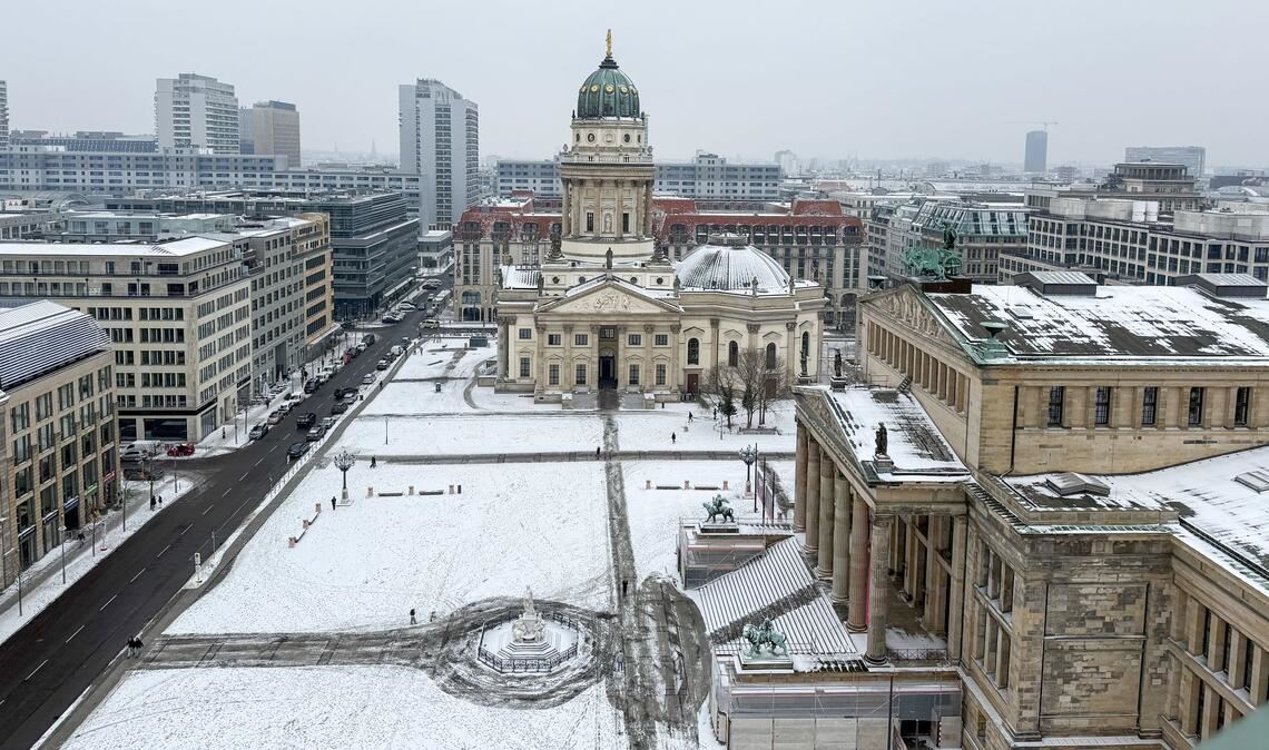 Der Winter hat Berlin seit längerem fest im Griff.