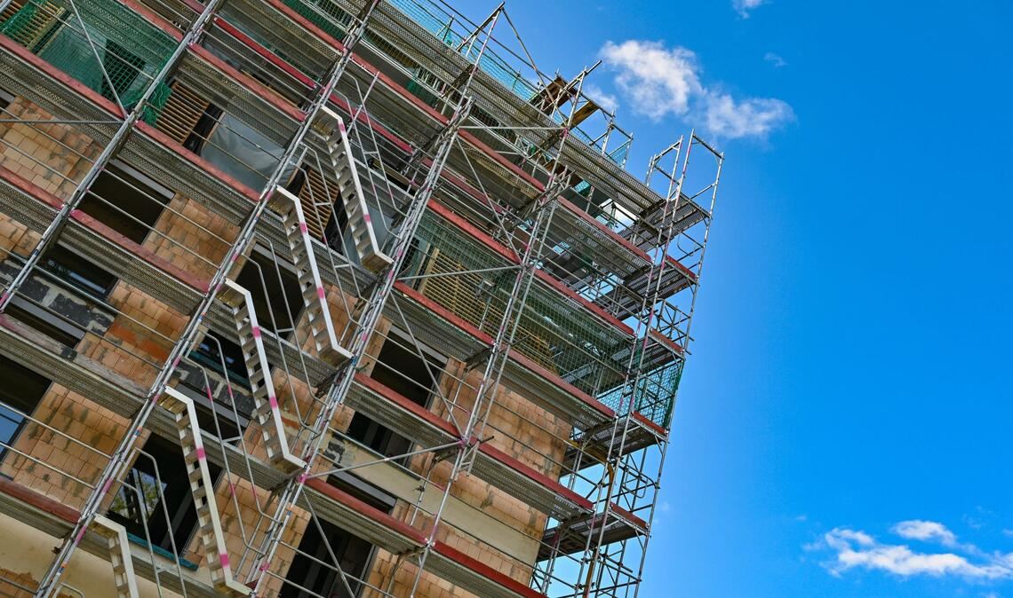 Der Wohnungsbau in Deutschland steckt in einer tiefen Krise. (Archivbild)