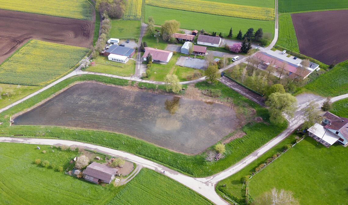 Der Wullesee mit Wasser – dieser Anblick war in der Vergangenheit keine Selbstverständlichkeit. Foto: Fotomoment