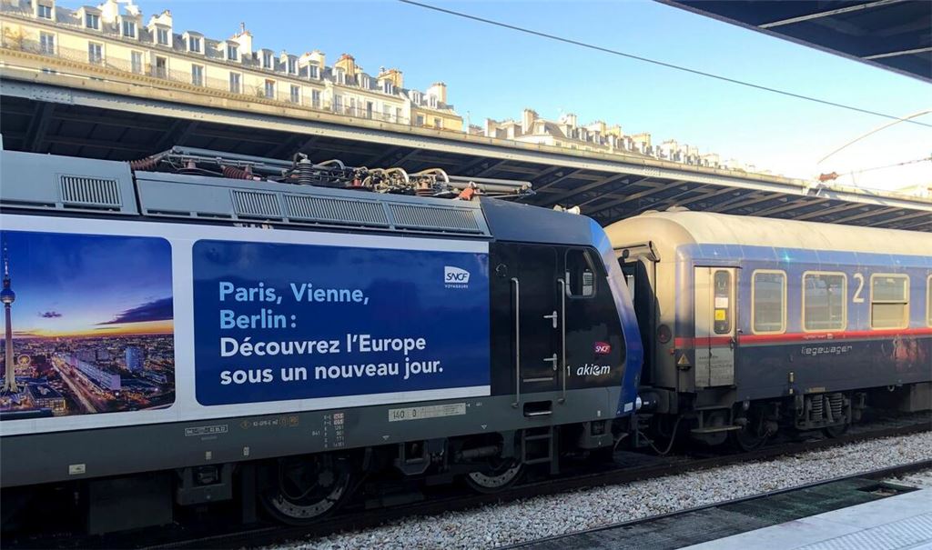 Der ab Dezember aus dem Fahrplan wegfallende Nachtzug Paris-Berlin hat vielleicht doch eine Zukunft (Archivbild).